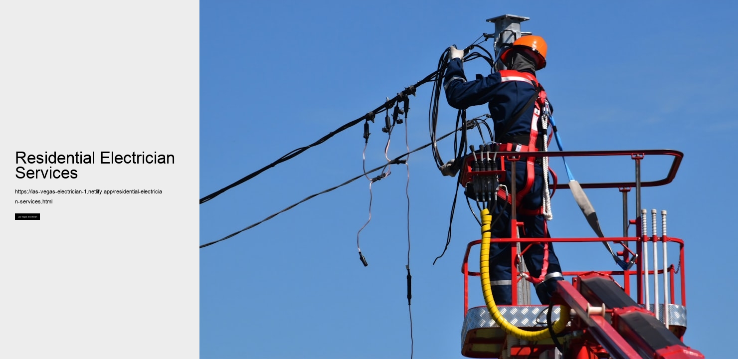 Residential Electrician Services